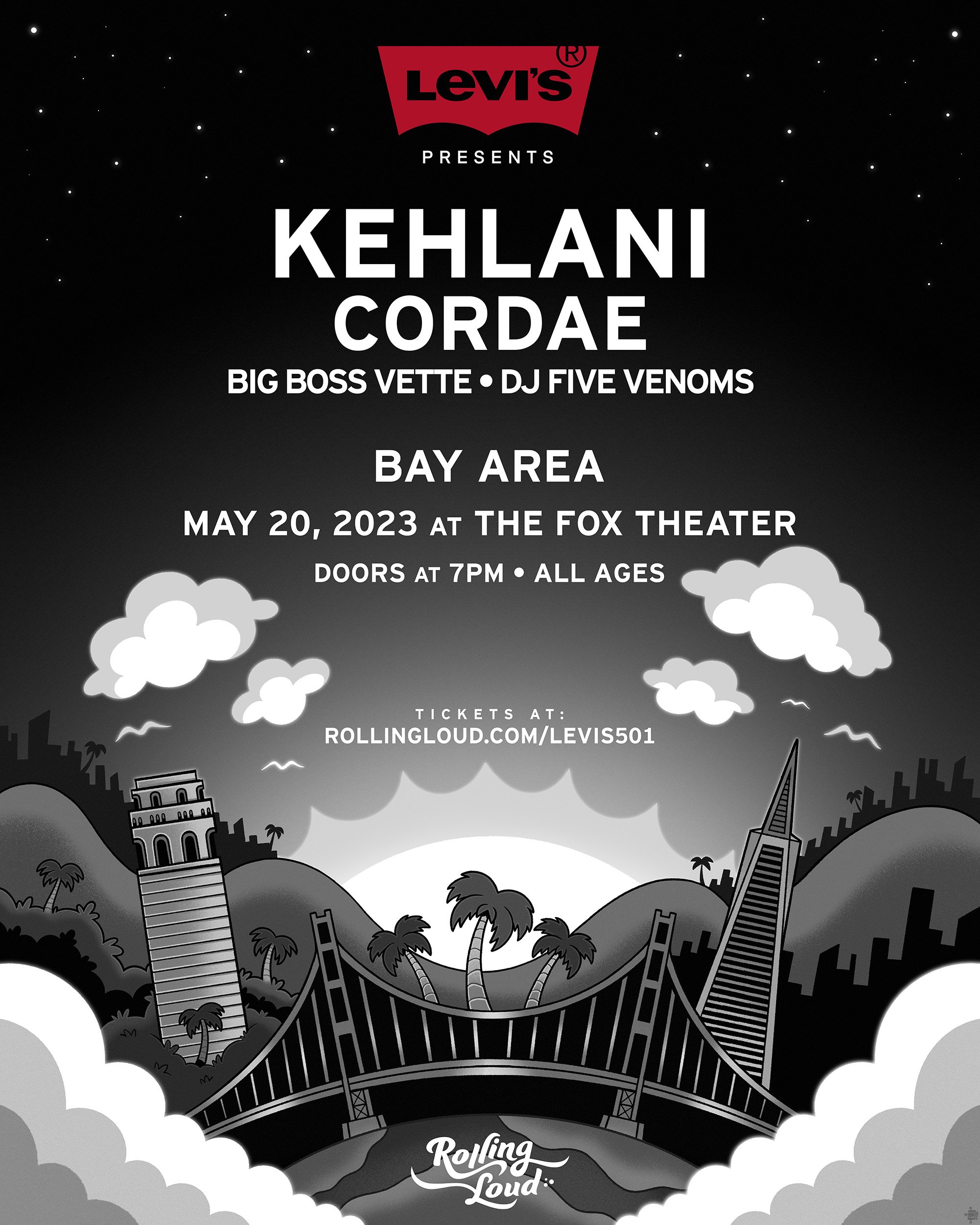 The bay top levis 501